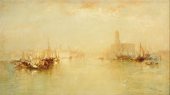 Paintings Birds Mexico Boats