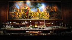 Paintings bottles bar alcohol