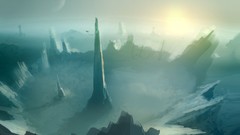 Paintings concept art digital art scenic speed painting