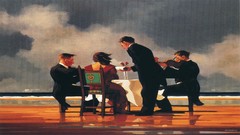 Paintings contemporary artwork Jack Vettriano Elegy for the 