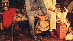 Paintings Dogs trucks lanterns