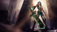 Paintings Exile League of Legends video games riven riot games