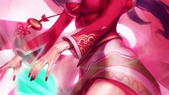 Paintings fan art League of Legends artwork video games ahri