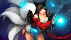 Paintings fan art League of Legends video games ahri