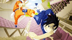 Paintings fan art uchiha sasuke uzumaki naruto naruto shippuden 