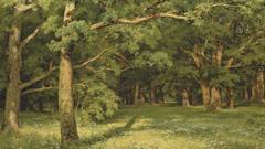Paintings forests Ivan Shishkin