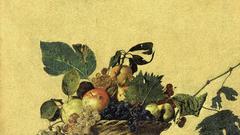 Paintings fruits Caravaggio