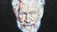 Paintings Ian McKellen portraits