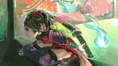 Paintings Katana Momohime artwork