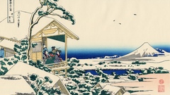 Paintings Katsushika Hokusai Thirty-six