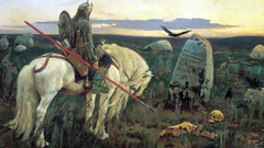 Paintings Knights Horses Viktor