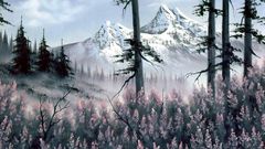 Paintings Landscapes bob ross