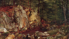 Paintings Landscapes forests artwork