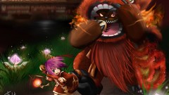 Paintings League of Legends video games riot games Annie the 