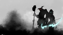 Paintings League of Legends video games riot games Ashe the 