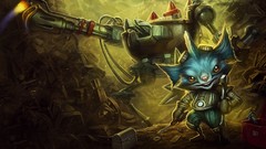 Paintings League of Legends video games riot games Rumble the 
