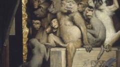 Paintings monkeys Gabriel von Max