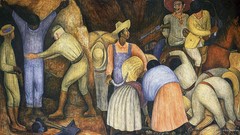 Paintings mural artwork Diego Rivera
