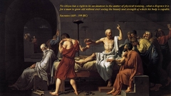 Paintings Quotes Socrates Jacques-Louis