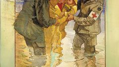 Paintings Rescue red cross