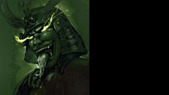 Paintings samurai helmet Reiq