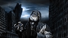 Paintings science fiction meme romantically apocalyptic fantasy 