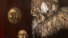 Paintings shaman Shamanism Arturas Slapsys