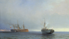 Paintings ships artwork vehicles