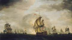 Paintings ships battles The