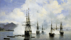 Paintings ships Ivan Aivazovsky