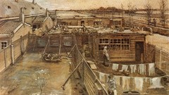 Paintings studio Vincent van Gogh artwork The Artist