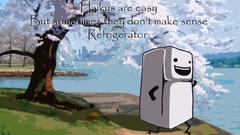 Paintings Trees Refrigerators haikus