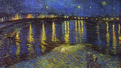 Paintings Vincent van Gogh artwork Starry Night Over the Rhone