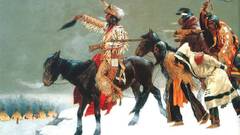 Paintings War artwork Native