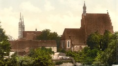 Palace Poland old photo architecture cities old buildings 