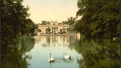 Palace Warsaw Poland old photo architecture buildings old 