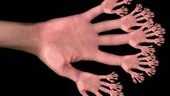 Palm Fractals hands Photo