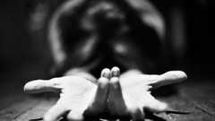 Palm hands monochrome Palms grayscale Anthony Licari