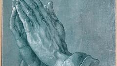 Palm hands praying albrecht