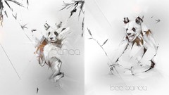 Panda bears artwork Alexis