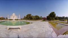 Panorama India Taj Mahal wonder indian