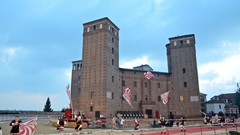Panorama Italy architecture Castles italia Medieval upscaled 