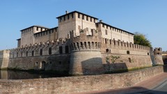 Panorama Italy Castles italia Medieval Rocca Sanvitale