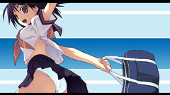 Panties ass bra school