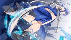 Panties blue eyes ass