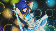 Panties blue eyes blue