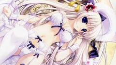 Panties blue eyes bra