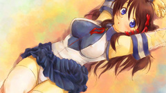 Panties blue eyes skirts