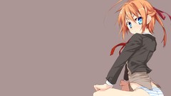 Panties blue eyes striped