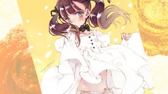 Panties dress blue eyes